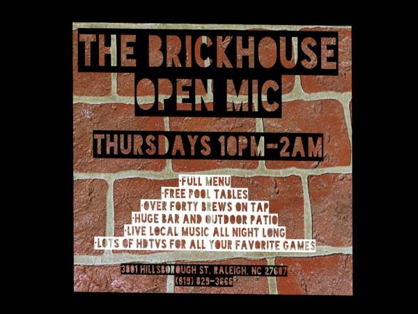 Open Mic Night - BrickHouse